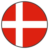 コペンハーゲンの国旗画像