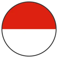 ジャカルタの国旗画像